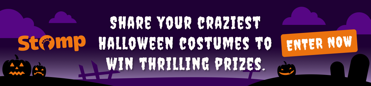 Halloween contest banner